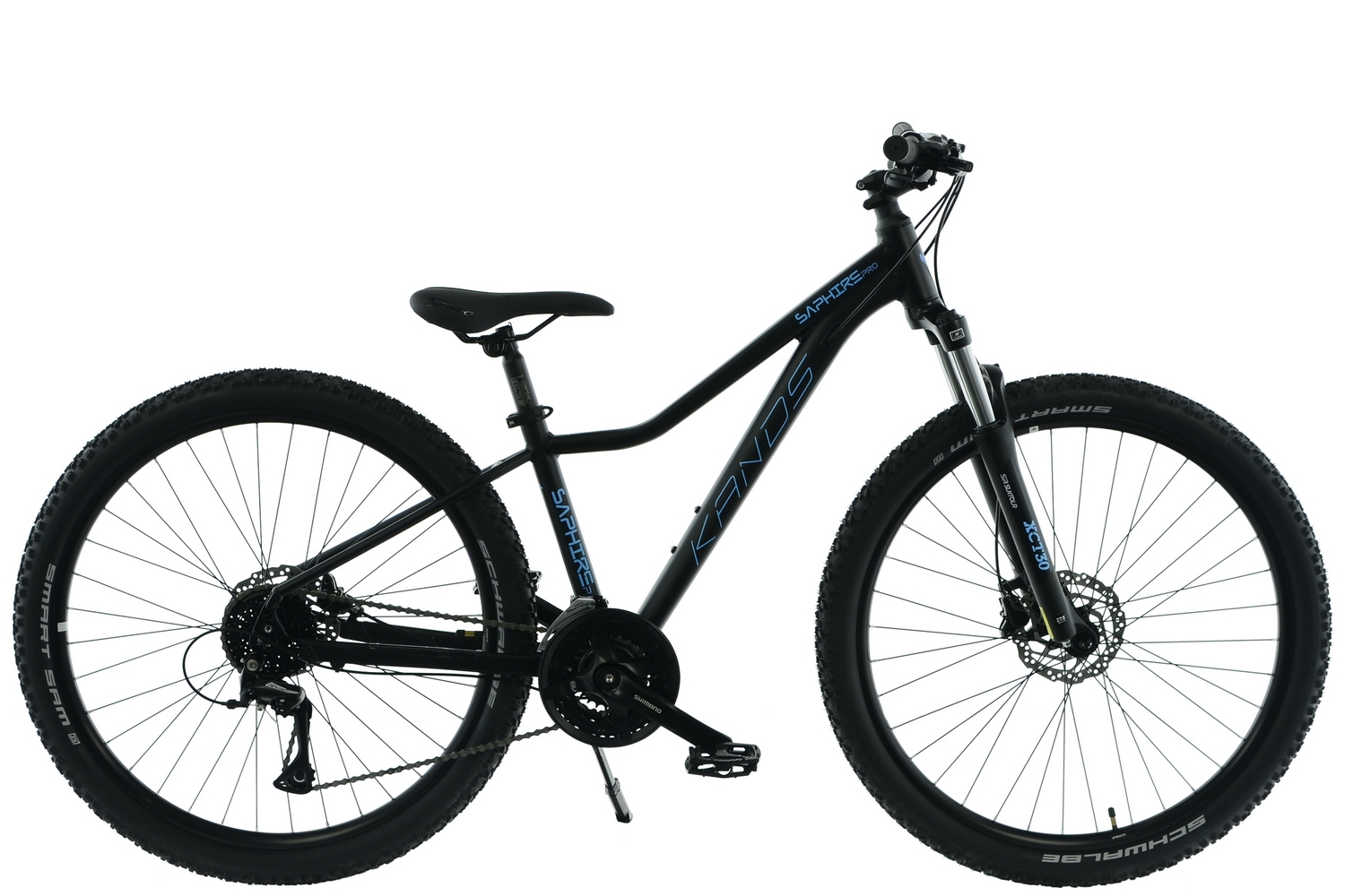 ROWER KANDS SAPHIRE PRO RAMA 16" KOŁA 27,5" CZARNY NIEBIESKI