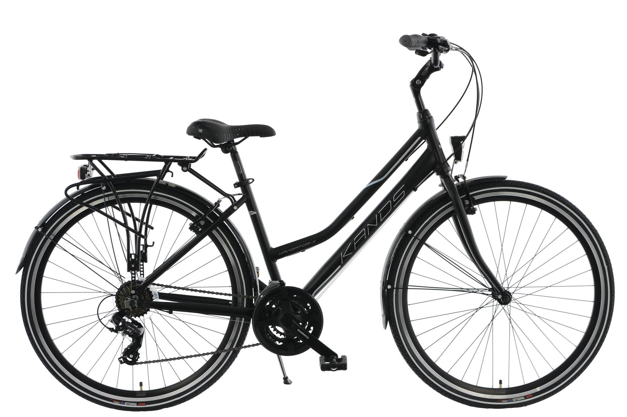 ROWER KANDS NAVIGATOR-X RAMA 19" KOŁA 28" CZARNY MAT