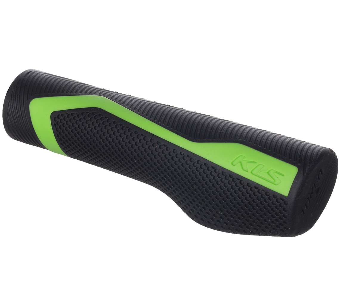 CHWYTY KIEROWNICY KELLYS KLS TOKEN CZARNE SELEDYNOWE