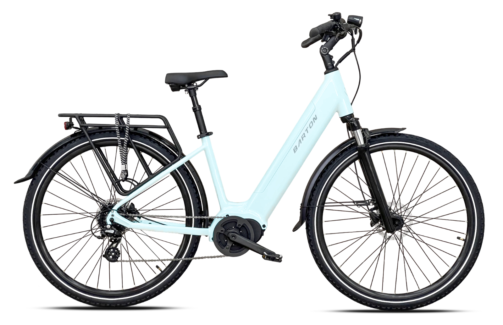 ROWER BARTON E-SMART FLOW RAMA 17" KOŁA 28" NIEBIESKI (14AH)