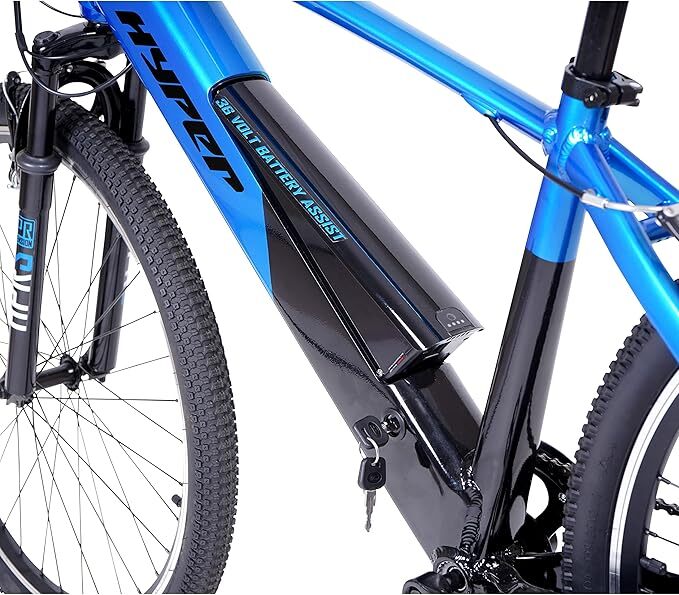 ROWER HYPER JUNIOR RAMA 16” KOŁA 26” NIEBIESKI (7,8AH)