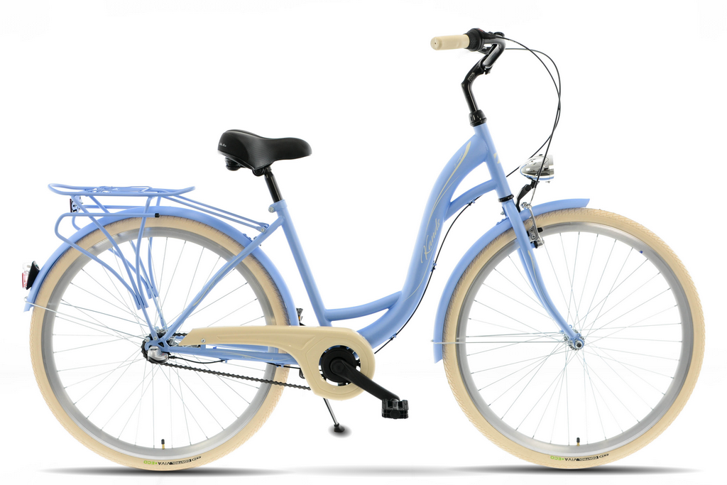 ROWER KANDS S-COMFORT RAMA 18" KOŁA 28" NIEBIESKI MAT