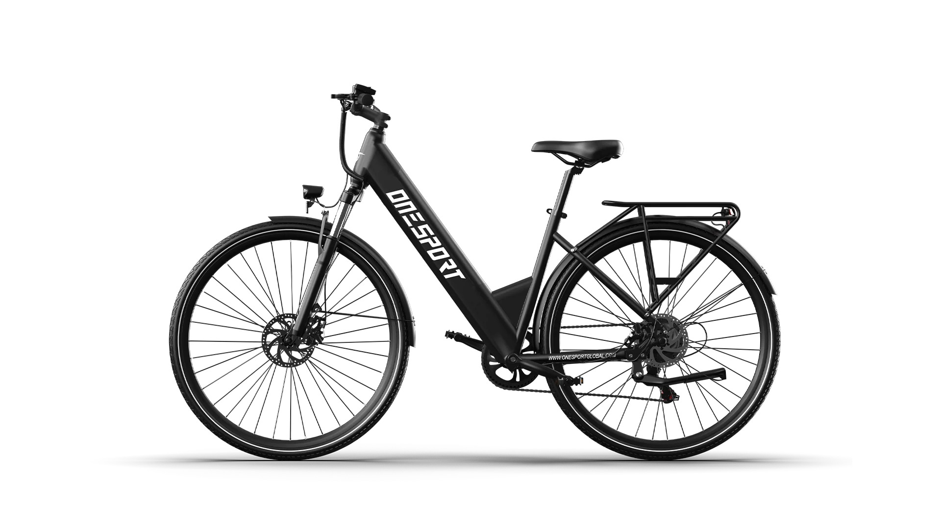 ROWER ONESPORT OT12 KOŁA 28" RAMA 18" GRAFITOWY (13AH)