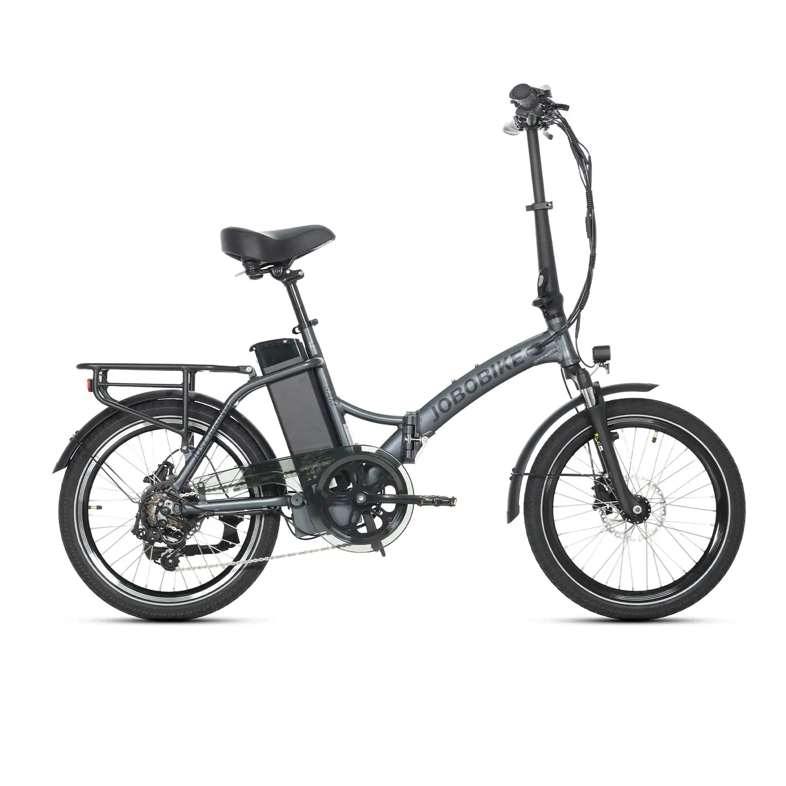 ROWER JOBOBIKE SAM RAMA 16" KOŁA 20" GRAFITOWY MAT (12,75AH)