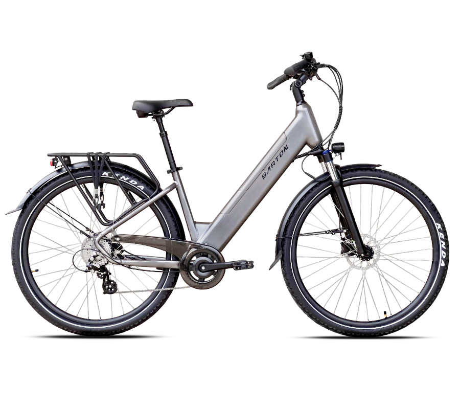 ROWER BARTON E-SMART 2.0 RAMA 17" KOŁA 26" SREBRNY (13AH)