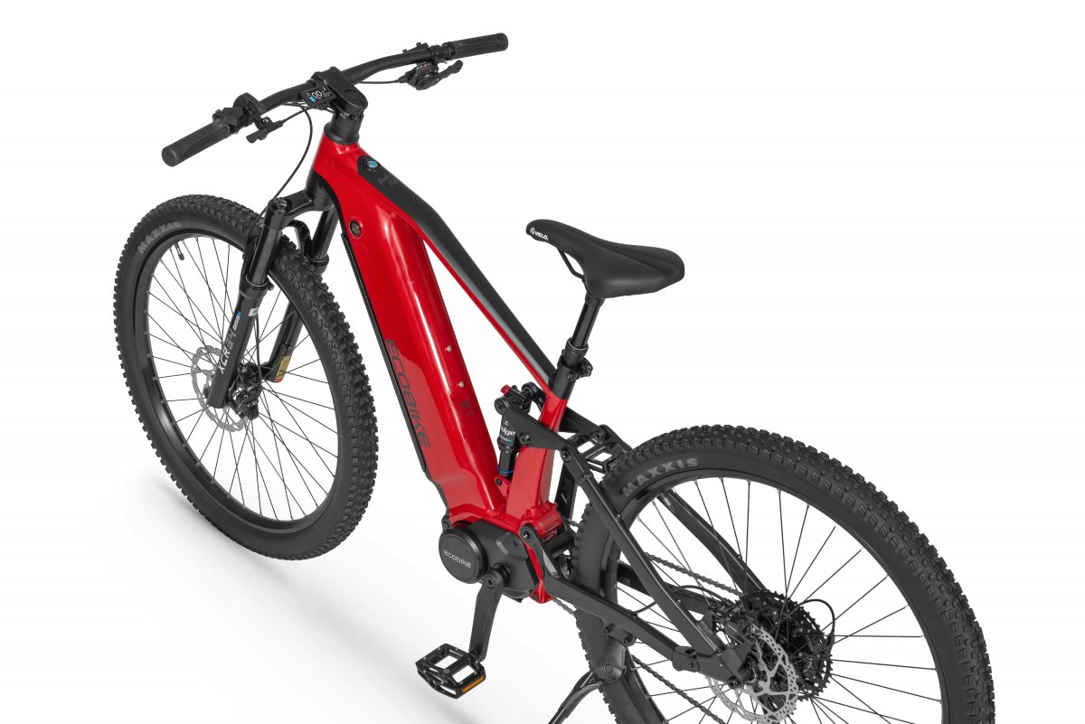 ROWER ECOBIKE RX500 MAX RAMA 16,5" KOŁO 29" CZERWONY (20AH)
