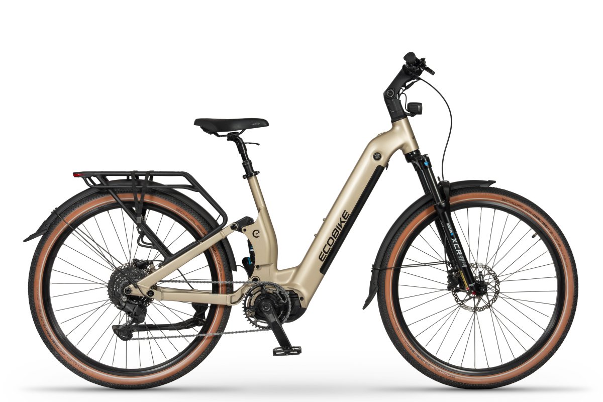 ROWER ECOBIKE FLEX RAMA 16,5" KOŁA 29" SREBRNY (25AH)