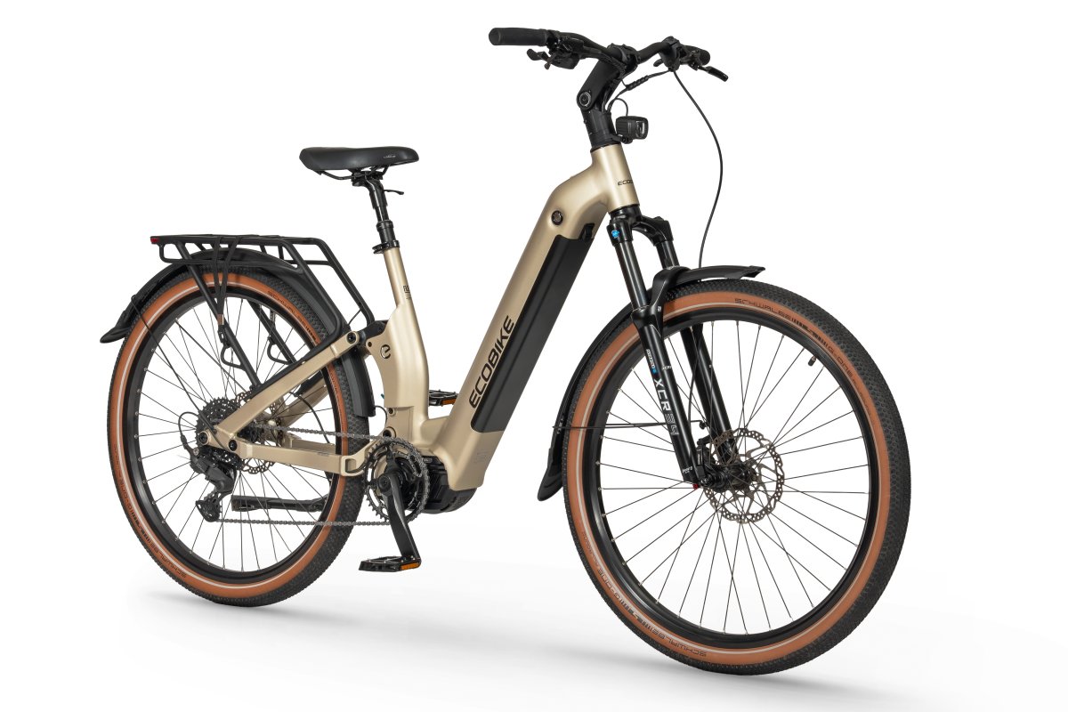 ROWER ECOBIKE FLEX RAMA 16,5" KOŁA 29" SREBRNY (25AH)