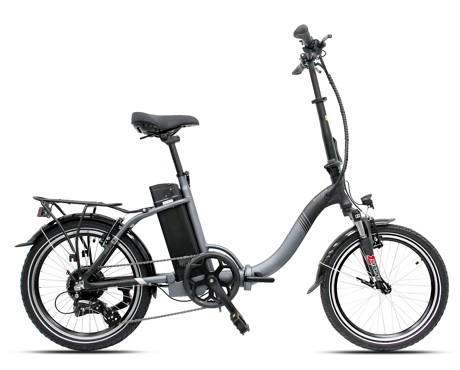 ROWER BARTON E-MINI 3.0 RAMA 14,5" KOŁA 20" (13AH) GRAFITOWY
