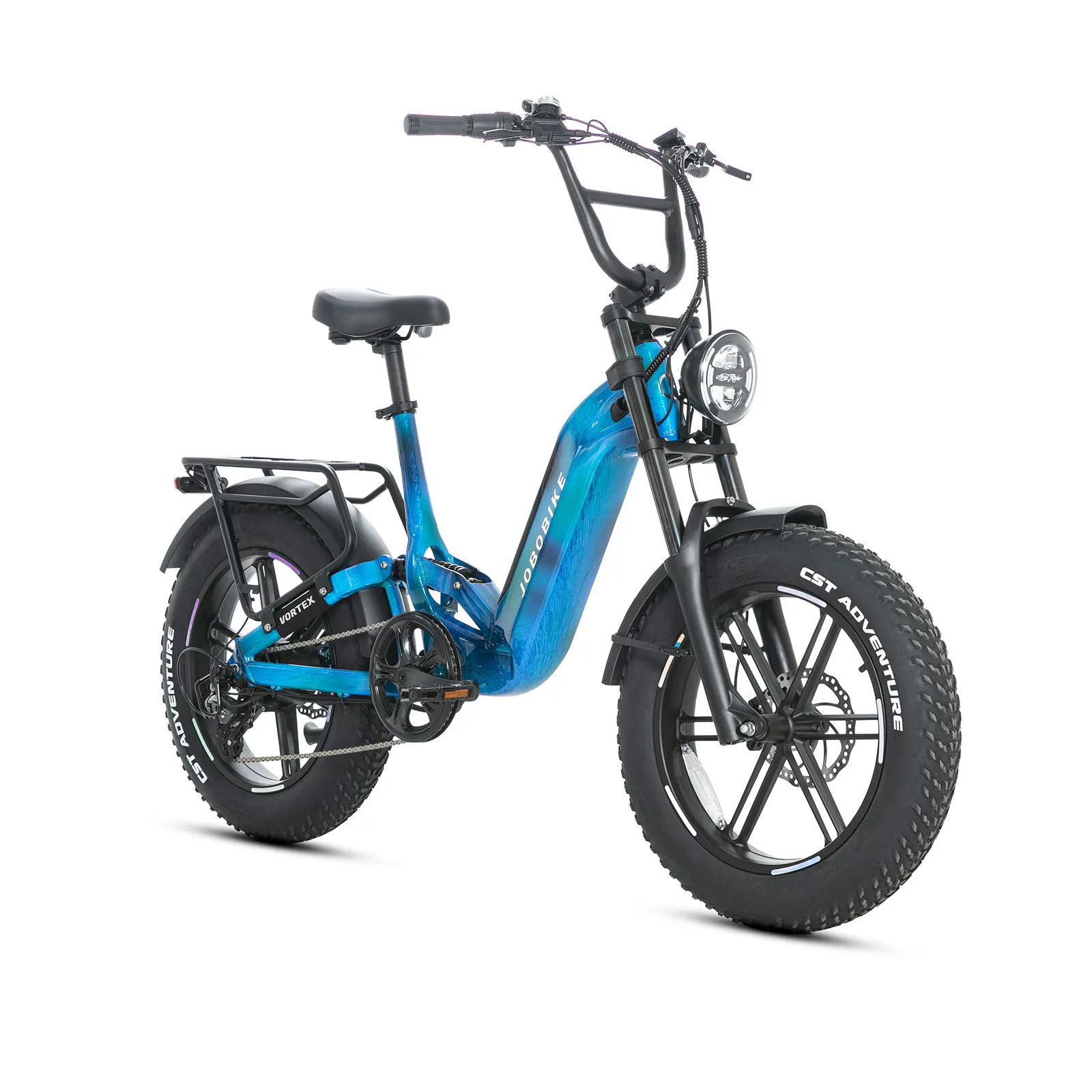 ROWER JOBOBIKE VORTEX RAMA 18" KOŁA 20" NIEBIESKI (15AH)