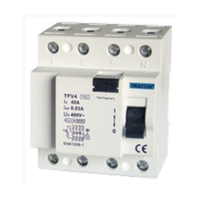 Wyłącznik różnicowo-prądowy TRACON 40A, TFV4-40030