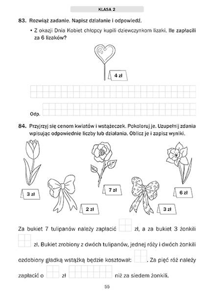 Kodujemy, bo umiemy. Matematyka z elementami kodowania klasa 2