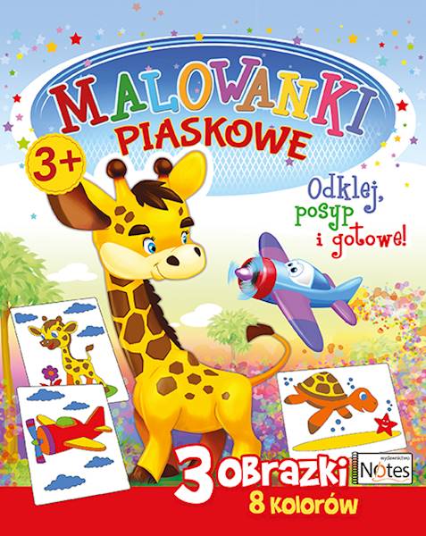 Malowanki piaskowe - Żyrafa