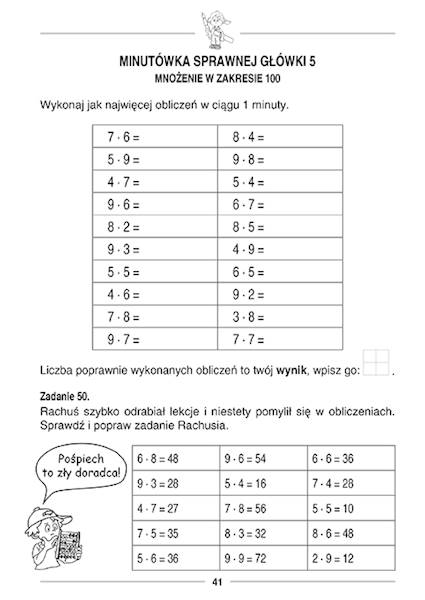 Rachmistrz matematyczny z elementami kodowania klasa 4