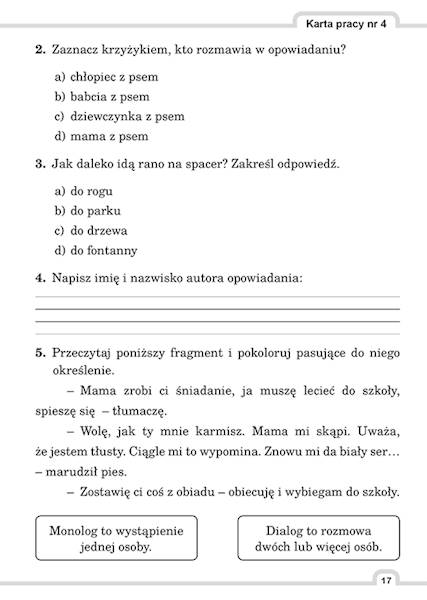 Sekrety literek. Karty pracy do ćwiczenia czytania ze zrozumieniem klasa 3