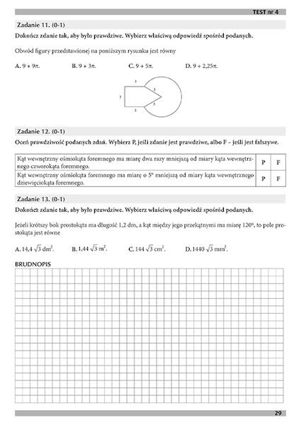 Egzamin ósmoklasisty. 16 testów z matematyki
