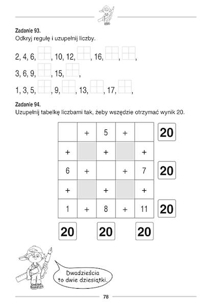Rachmistrz matematyczny z elementami kodowania klasa 1