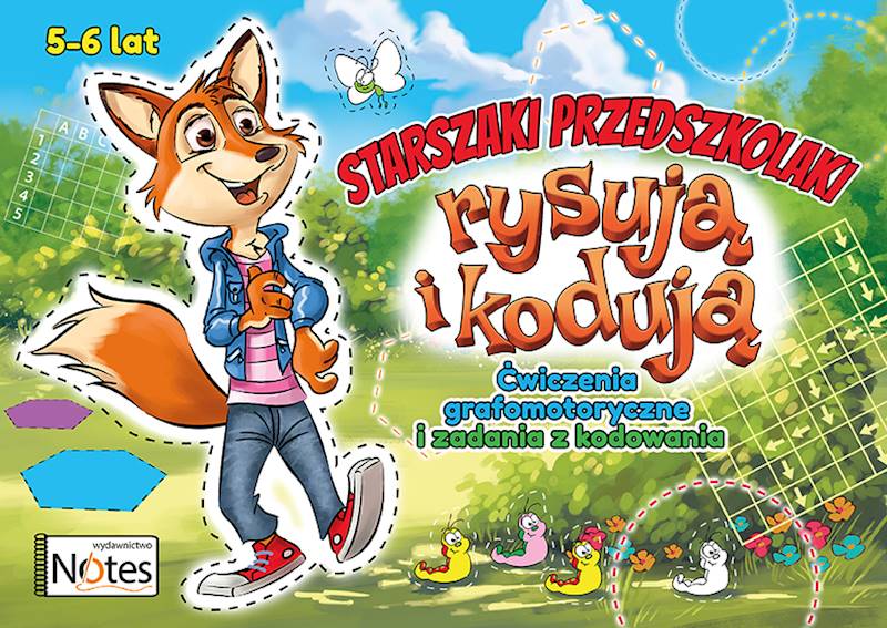 Starszaki i przedszkolaki rysują i kodują
