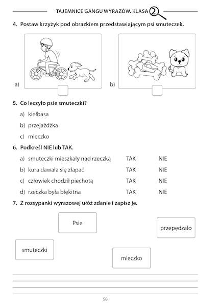 Tajemnice Gangu Wyrazów klasa 2