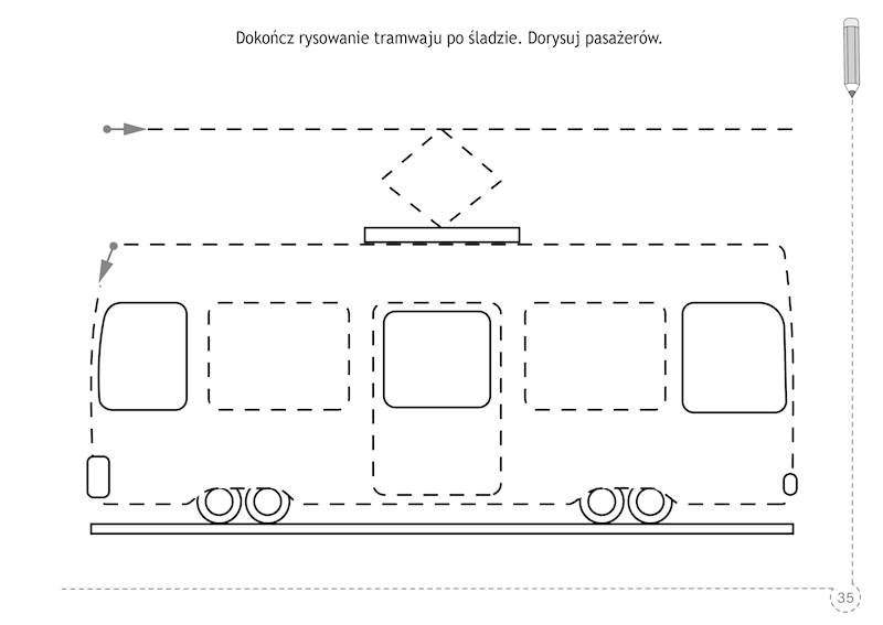 Grafomotoryka dla najmłodszych. Książka dla dzieci w wieku 3-4 lata
