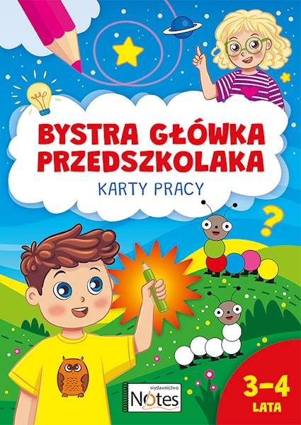Bystra główka przedszkolaka 3-4 latki