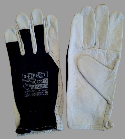 R  rękawice    kozia skórka   bez rzepa  9