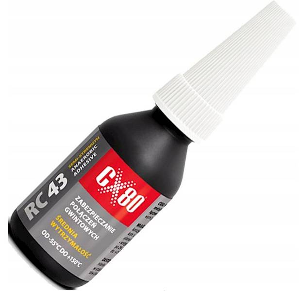 CX80 RC43 Klej anaerobowy do gwintów ? średnia wyt