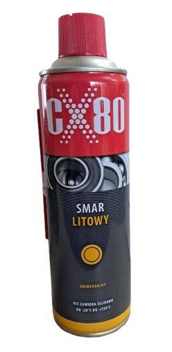 Smar litowy CX80 uniwersalny bez silikonu 500ml