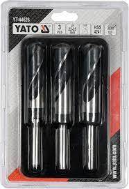 Wiertło  do metalu komplet  22-25 YATO 3szt.
