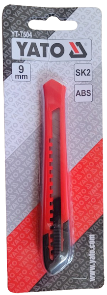 Nożyk do tapet   9mm Yato