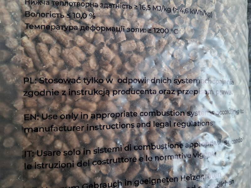 Pelet "A1"  15kg HOLZPELLETS PREMIUM