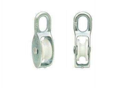 Bloczek do lin pojedyńczy 10/50