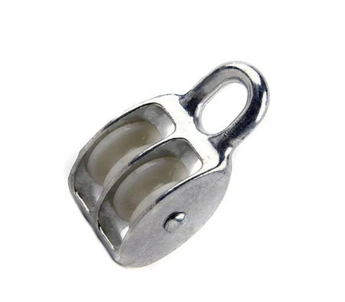 Bloczek do lin podwójny 30mm