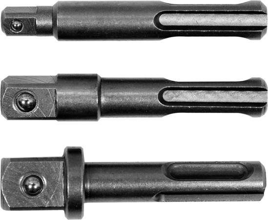 Adaptery SDS-PLUS do nasadek 1/4'3/8'1/2'