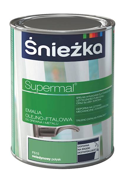 Emalia ft.Supermal Śnieżka 0,8L  seledynowy