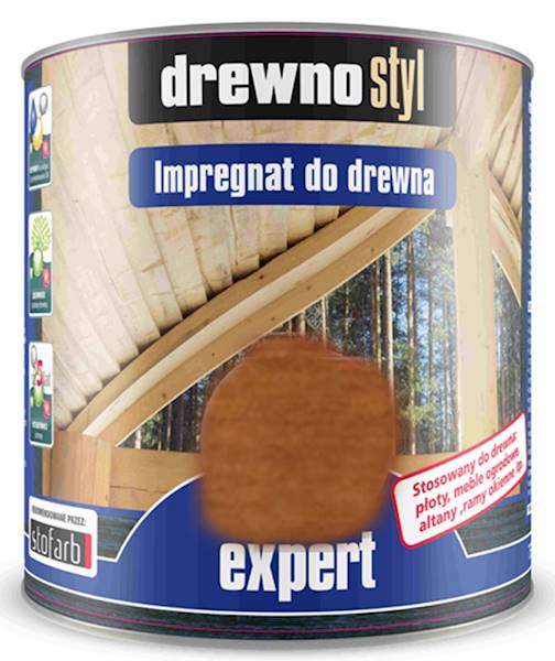 Impregnat do drewna 0,7 l Drewnostyl Orzech