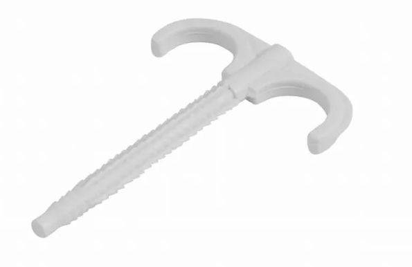 Hak podłogowy podwójny