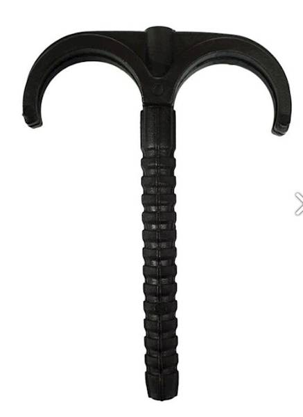 Hak podłogowy podwójny