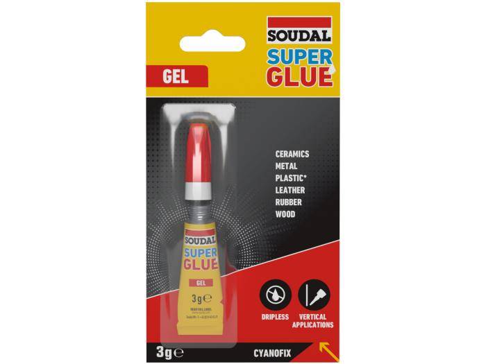 Klej SUPER GLUE 3g SOUDAL