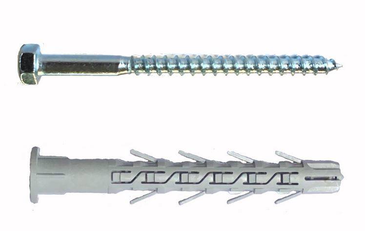 KOŁKI ROZP. RAM. PRZET. 8x160 KLUCZ