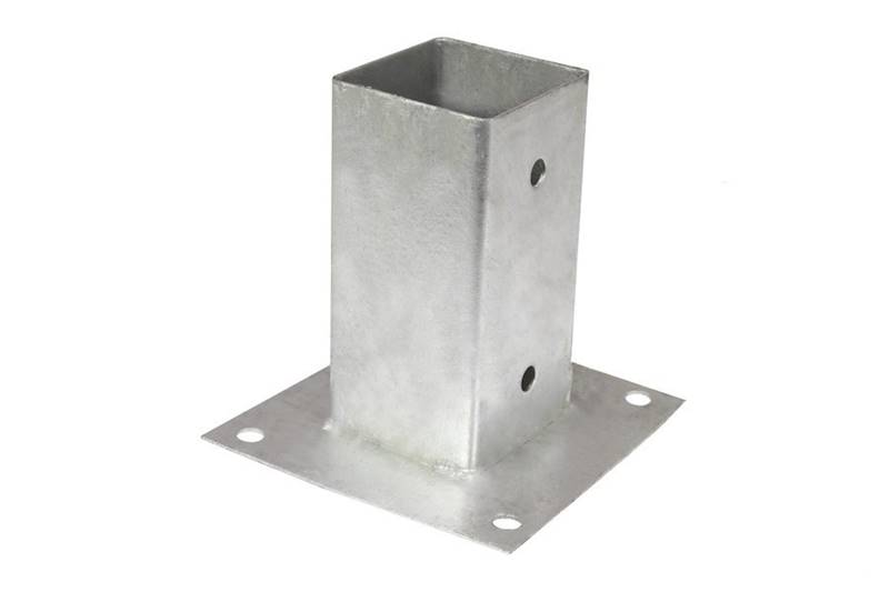 Kotwa ogrodowa podstawa 101x120x60/4,0 Czarna