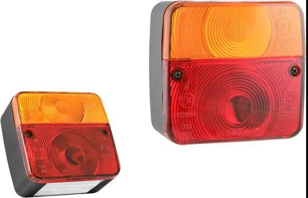 Lampa tylna zespolona prostokątna uniwersalna 