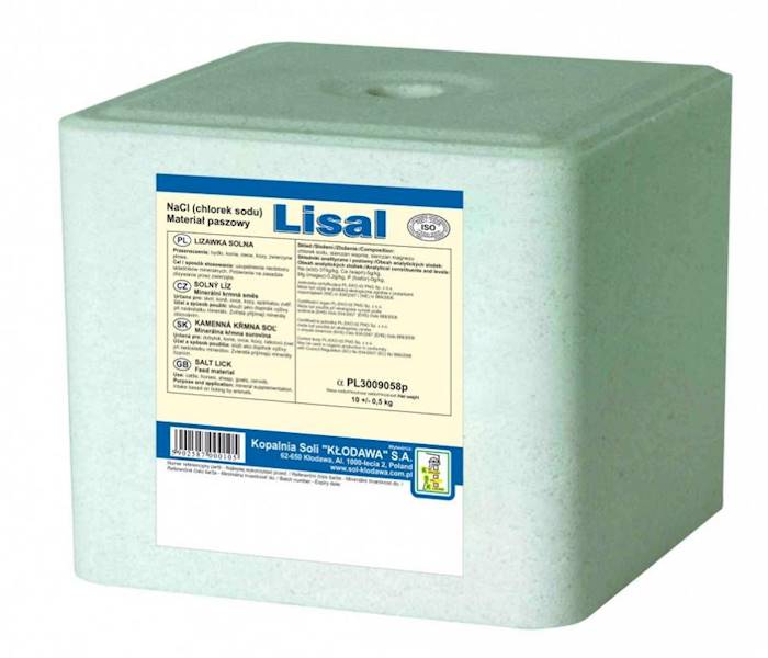 Lizawka 10kg. zielona