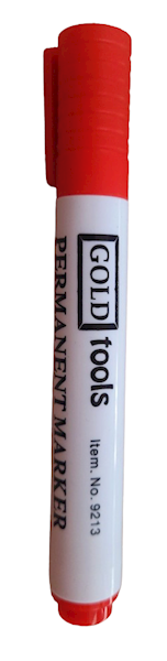 Marker permanentny czerwony