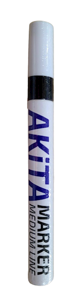 Marker permanentny  olejny czarny