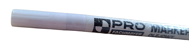 Marker olejowy biały PRO