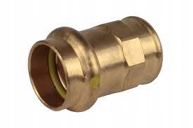 Miedź nypel gwint 1/2" x15 GW
