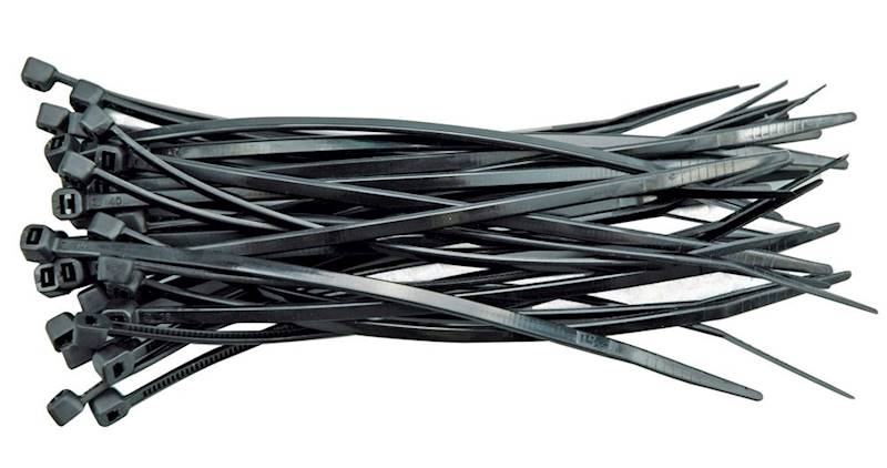 OPASKA KABLOWA CZARNA 370mm x 4,8 100szt