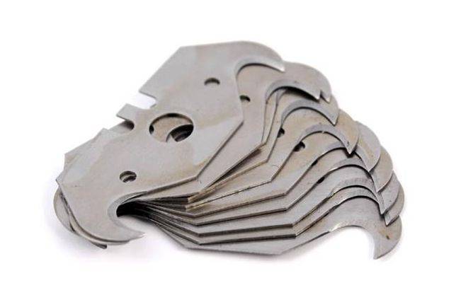 Ostrza hakowe do wykładzin  kpl.10szt.