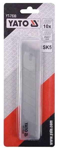 Ostrza do nożyków  25mm  10szt